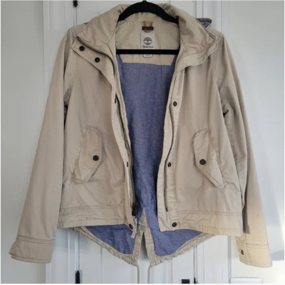 Timberland Mount Mansfield Short Parka in Sand
